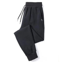 Crossfit Track Sweatpants in sleek black with elastic waistband and drawstring, designed for gym and sportswear enthusiasts seeking style and performance.