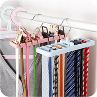 Magic Multi-port Support Hangers For Clothes Space Saving Drying Rack Multifunction Plastic Wardrobe Organizer Clothes Rack | ORANGE KNIGHT & CO.