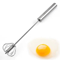 Stainless Steel Semi Automatic Egg Beater Kitchen Tools Hand Held | ORANGE KNIGHT & CO.