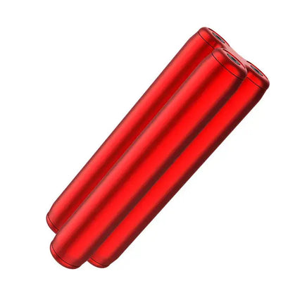 Red fingertip decompression toy designed for stress relief. Sleek and portable, ideal for relaxation and focus enhancement.