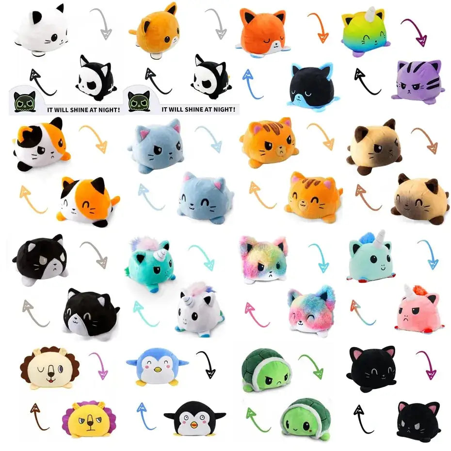 Double-Sided Plush Toys Two Characters in One Endless Fun