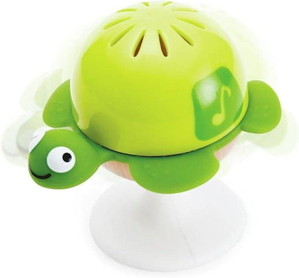 Green turtle sea animal rattle toy for infants