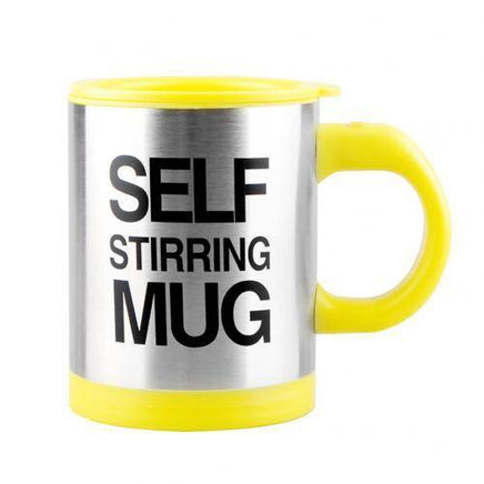 Stainless Steel Lazy Automatic Self-Stirring Innovative Mug | ORANGE KNIGHT & CO.