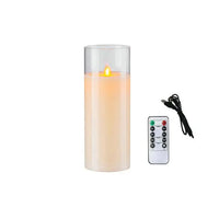 USB Rechargeable Flameless Candles for Ambient Lighting
