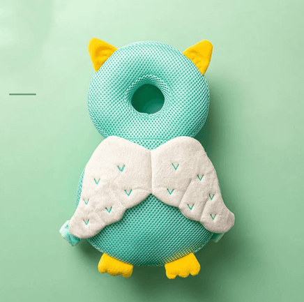 Cute animal-shaped toddler head cushion with wings and ears
