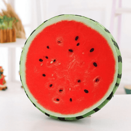 Watermelon plush pillow for cozy spaces