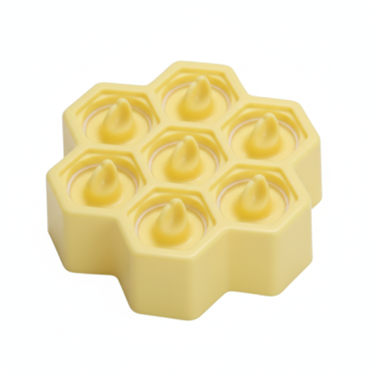 DIY Silicone Popsicle Mold - Lemon Yellow