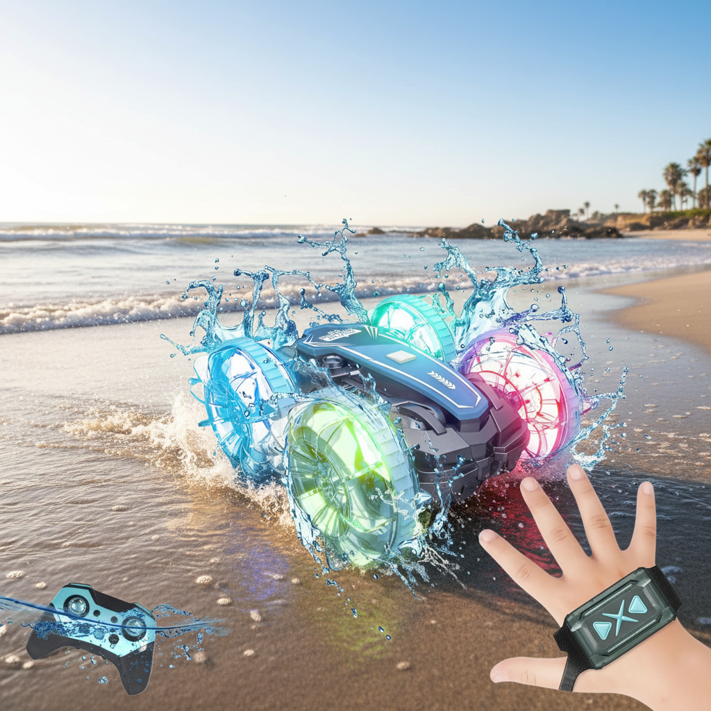 Amphibious Remote Control Car Waterproof Remote Control Car