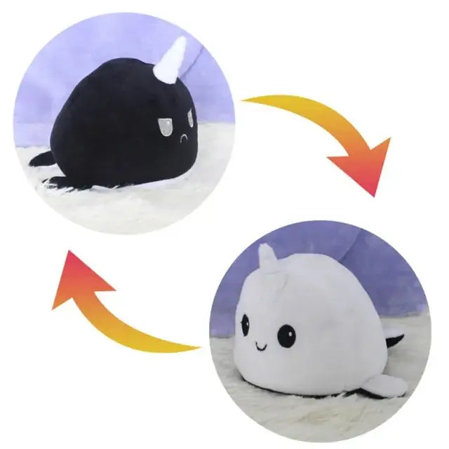 Double-Sided Plush Toys Two Characters in One Endless Fun