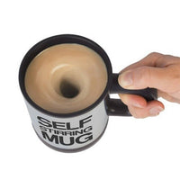 Stainless Steel Lazy Automatic Self-Stirring Innovative Mug | ORANGE KNIGHT & CO.