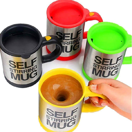 Stainless Steel Lazy Automatic Self-Stirring Innovative Mug | ORANGE KNIGHT & CO.