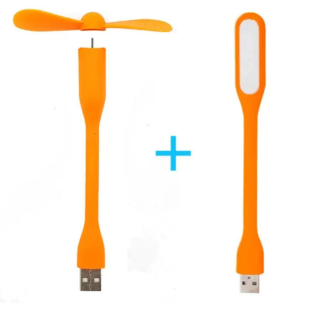 Customized Creative Portable LED lamp Flexible mini usb light Fan For Power Bank Notebook Computer USB Gadgets | ORANGE KNIGHT & CO.