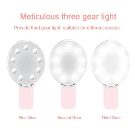 Low Promotion Gadgets LED Mini Round Phone Clip Fill Light Led Mobile Phone Fill Light | ORANGE KNIGHT & CO.